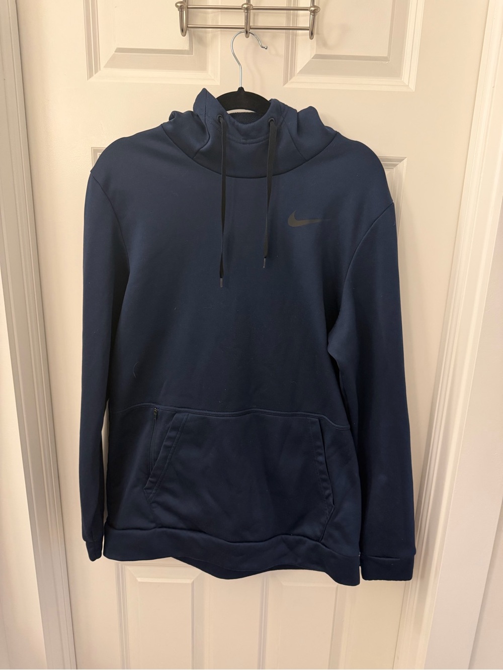 Nike Dri-Fit Men's Navy Blue Pullover Hoodie